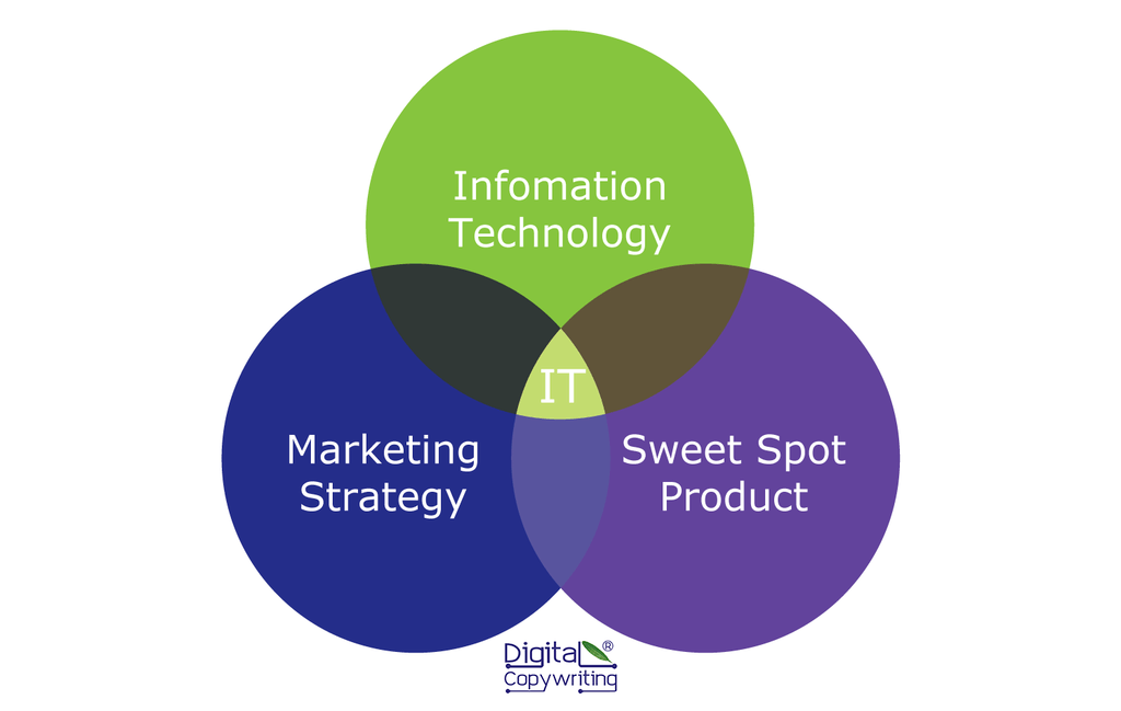 where information technology, marketing strategy and sweet spot product intersect